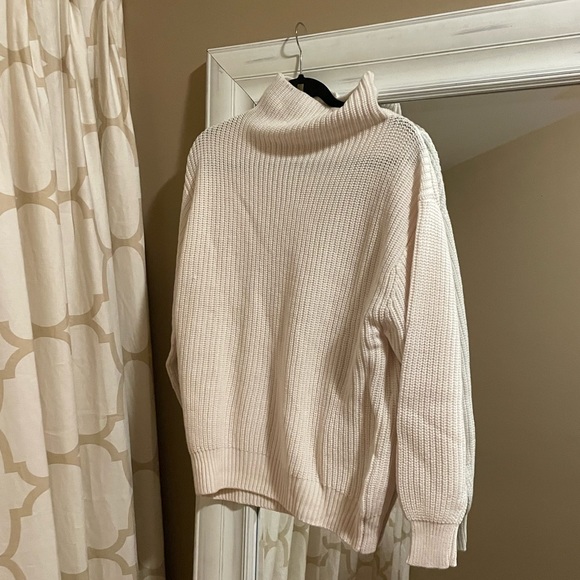 NWT Aritzia Montpellier Sweater Light Birtch - Picture 4 of 5